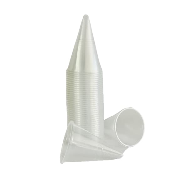 Kubki rożki PP 115 ml przeźroczyste - 100 szt./opak 2
