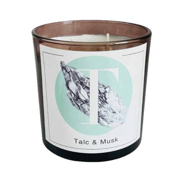 Świeca zapachowa 350g TALC & MUSK - TALK I PIŻMO 3