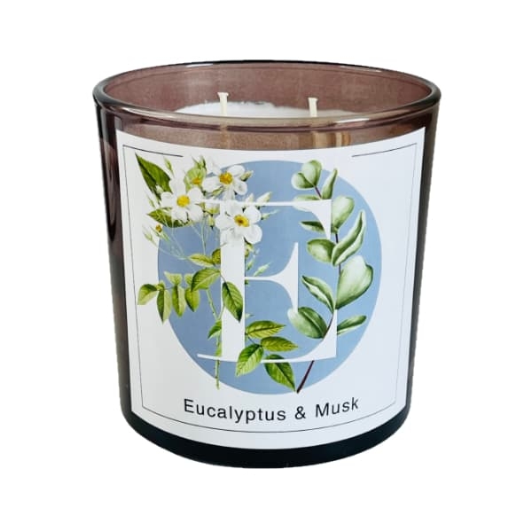 Świeca zapachowa 350g EUCALYPTUS & MUSK - EUKALIPTUS I PIŻMO 3