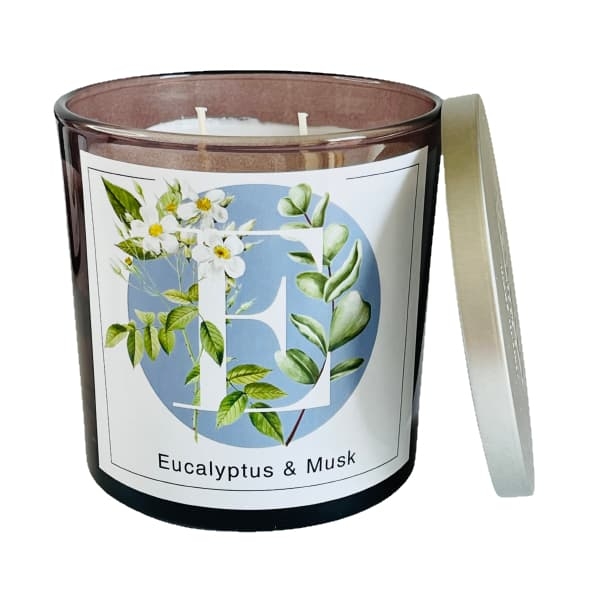 Świeca zapachowa 350g EUCALYPTUS & MUSK - EUKALIPTUS I PIŻMO 4