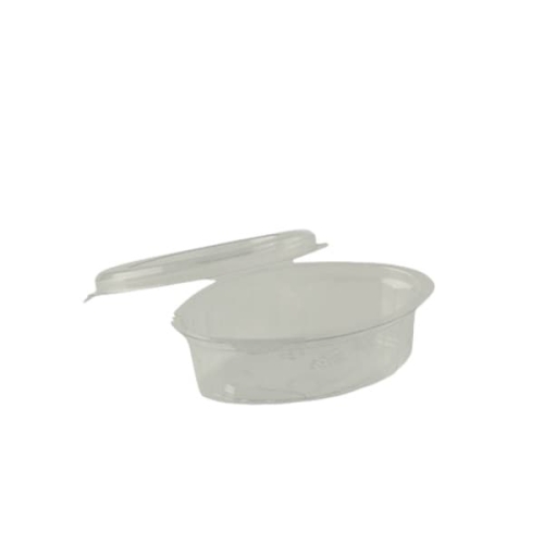 Pojemniki dressingowe z przykrywką, owalne, 50 ml - 100 szt./opak.