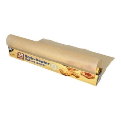 Papier do pieczenia w pudełku 38 cm/25 m brązowy - 1 szt.