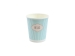 Kubki papierowe 250 ml mix pastele - 100 szt./opak.