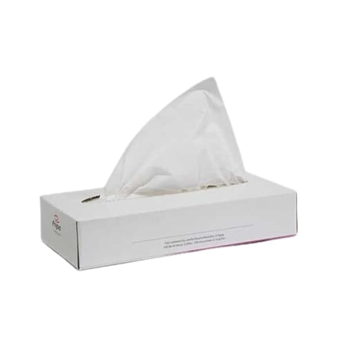 Chusteczki kosmetyczne 20 x 21 cm, 2 warstwowe, intensywny biały - 100 szt./opak.