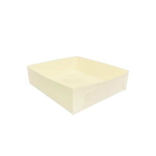 Kartoniki do ciasta z perforacją 17 x 15,5 x 4,5 cm - 100 szt./opak.