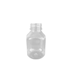 Butelka plastikowa PET 250 ml niska, kwadratowa - 180 szt./opak.