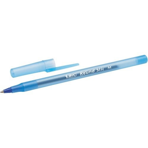 Długopis Round Stic BIC niebieski - 10 szt