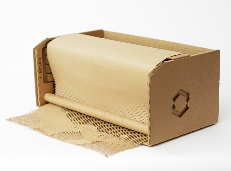 Honey Pack BOX - EKO dyspenser z papierem WRAP  - szer. 40 cm x 100 m 2