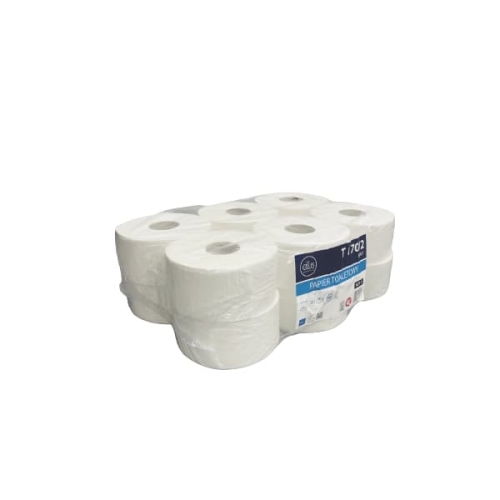 Papier toaletowy T Ellis Professional 2 warstwowy 170 mb Jumbo - 12 rolek./opak.