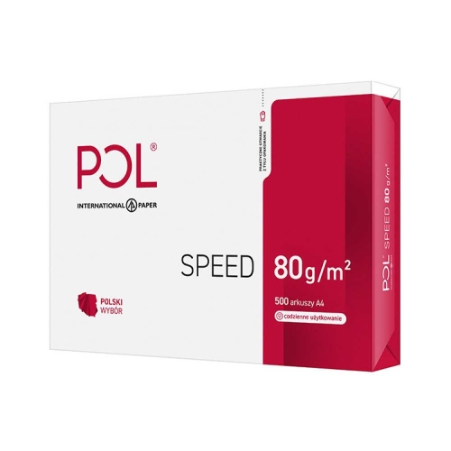 Papier Ksero POLSPEED A4 - 500 arkuszy/ryza