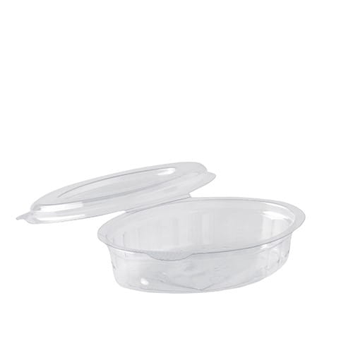 Sosjerka z przykrywką 30 ml owalny - 100 szt./opak.