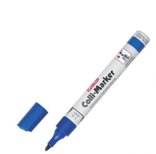 Marker niebieski wodoodporny Herlitz Colli 1-4 mm - 1 szt.