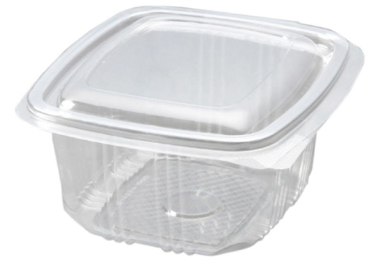 Pojemnik PET z łączonym wieczkiem 500 ml - 50 szt./opak.