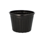Pojemnik XPP na zupę 500 ml AirPac (115) czarny - 25 szt. /opak