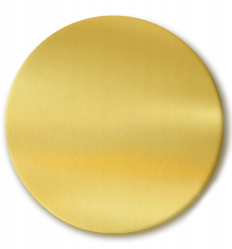 Tacka bankietówka 12 cm złota okrągła - 200 szt./opak.
