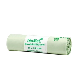 Worki na śmieci z bio folii 30 L - 10 szt./opak