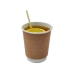 Kubki papierowe na kawę 2-warstwowy 250 ml kraft 80 mm - 25 szt./opak. 3