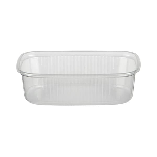 Pojemnik PP - 108 x 82 x 39 mm, prostokątny 200 ml P-Box - 100 szt./opak