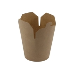 Pojemnik kebab pasta box 1000 ml brązowy - 50 szt./opak.