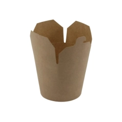 Pojemnik kebab pasta box 1000 ml brązowy - 50 szt./opak.