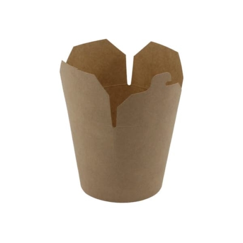 Pojemnik kebab pasta box 1000 ml brązowy - 50 szt./opak.