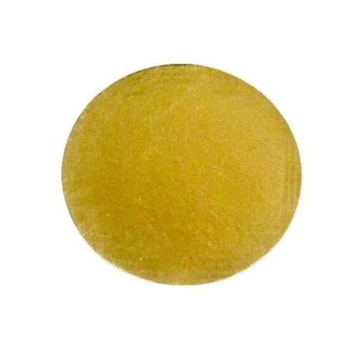 Podkład krążek pod tort złoto czarny 20 cm, gładki  - 50 szt./opak.