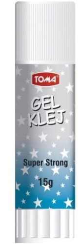 Klej w sztyfcie Tetis bezbarwny - 1 szt.