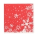 Serwetki 3-warstwowe składane 1/4, 33 x 33 cm, Winter Time - 50 szt./opak