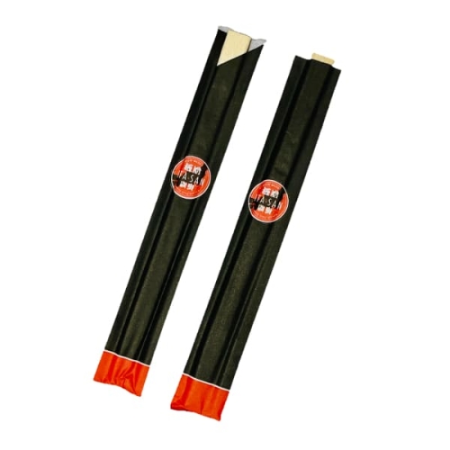 Pałeczki bambusowe w papierowym etui - 100 par/opak.