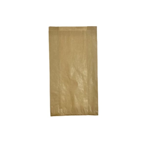 Torebka papierowa brązowa fałdowa 20 x 8 x 36 cm - 1000 szt./opak.