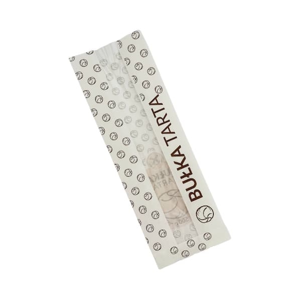 Torebka papierowa fałdowa Bułka Tarta 10 x 6 x 27,5 cm - 1000 szt./karton 3