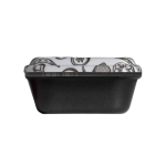 Pojemnik styropianowy na lody z wieczkiem "FunnyGel" CZARNY - 1000 ml - 100 szt./opak.