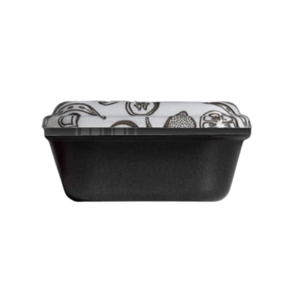 Pojemnik styropianowy na lody z wieczkiem "FunnyGel" CZARNY - 1000 ml - 100 szt./opak.