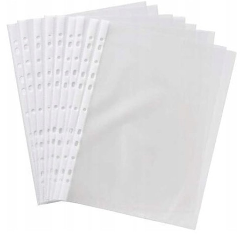 Koszulki groszkowe A4, 40 micron Bantex - 100 szt./opak.
