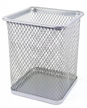 Pojemnik metalowy, biurowy - 1 szt.