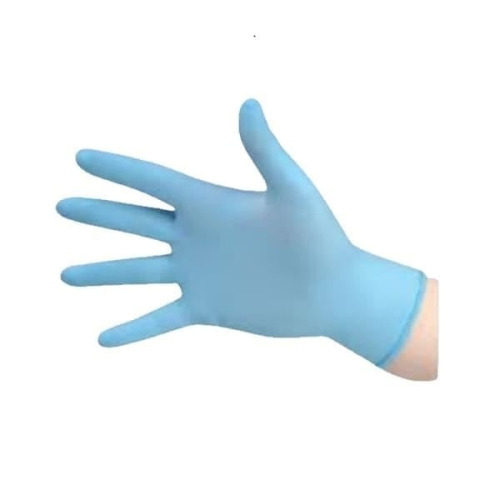 Rękawiczki nitrylowe roz. S - NIEBIESKIE - 100 szt./opak.