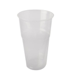 Kubek plastikowy PP do piwa 500 ml z cechą 0,5 l  - 50 szt./opak.