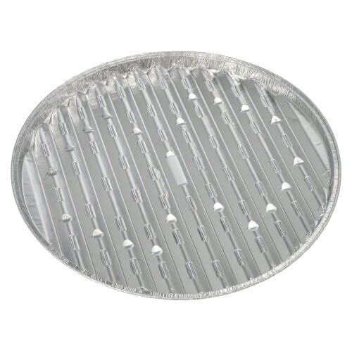 Tacka aluminiowa na grilla, średnica 34 cm - 5 szt./opak