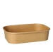 Pojemnik papierowy 500 ml 12,3 x 17,3 x 4,1 cm kraft - 25 szt./opak.