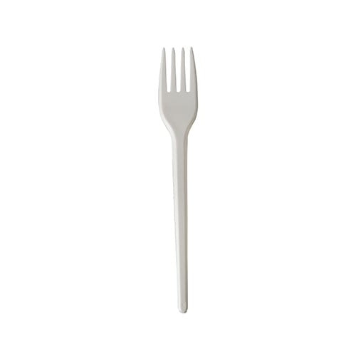 Widelce plastikowy biały 16,5 cm - 100 szt./opak.