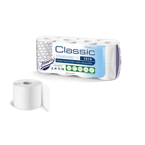 Papier toaletowy PuraLine Standard 15 - 8 rol./opak.