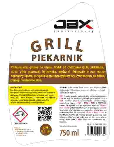 Preparat zasadowy do mycia grilla i piekarnika -  750 ml 2