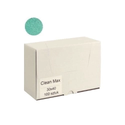 Ścierka CleanMax 30 x 40 cm zielony - 100 szt./opak
