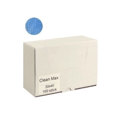 Ścierka CleanMax 30 x 40 cm, niebieski - 100 szt./opak