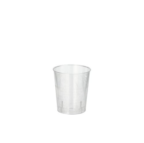 Kieliszek plastikowy na wódkę shot 20 ml krystaliczny - 40 szt./opak.