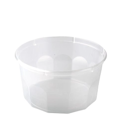 Pojemnik PP okrągły na zupę  - 500 ml transparent - 50 szt./opak.