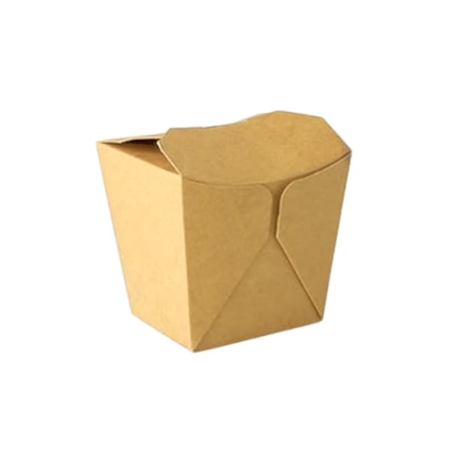 Pojemnik papierowy na lunch, 700 ml brązowy - 50 szt./opak.