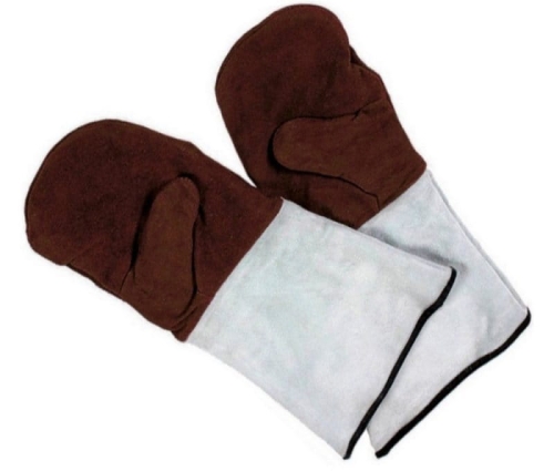 Rękawice piekarnicze żaroodporne, jednopalcowe, 45 x 15 długi mankiet - 2 szt./opak