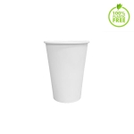 Kubki papierowe na kawę biały 180 ml, ZERO PLASTIC (70) - 50 szt./opak