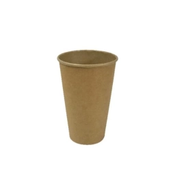 Kubek KRAFT papierowy na kawę 400 ml 90 mm z ozn. SUP - 50 szt./opak.